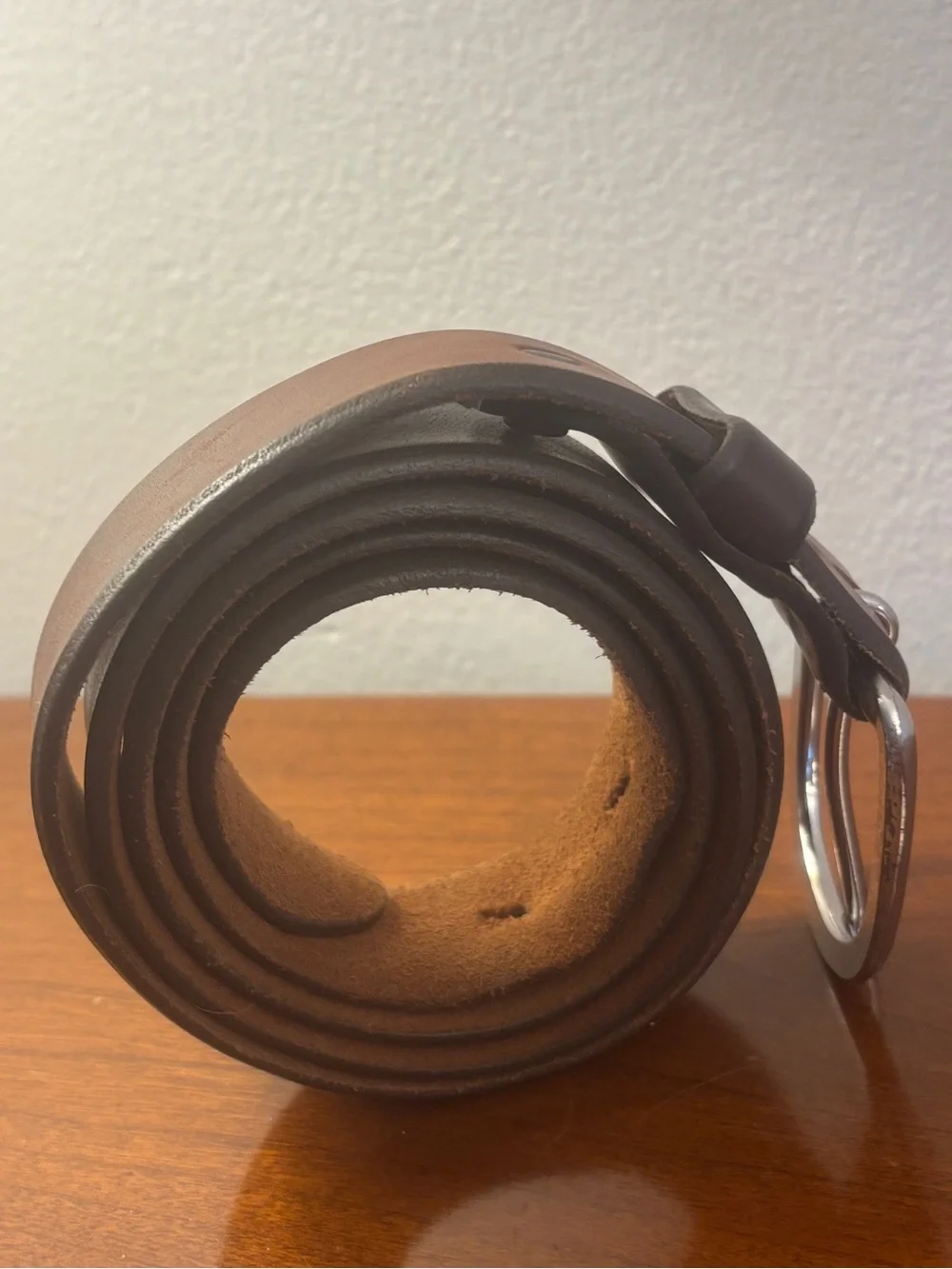 Tony Lama Brown Leather Western Belt